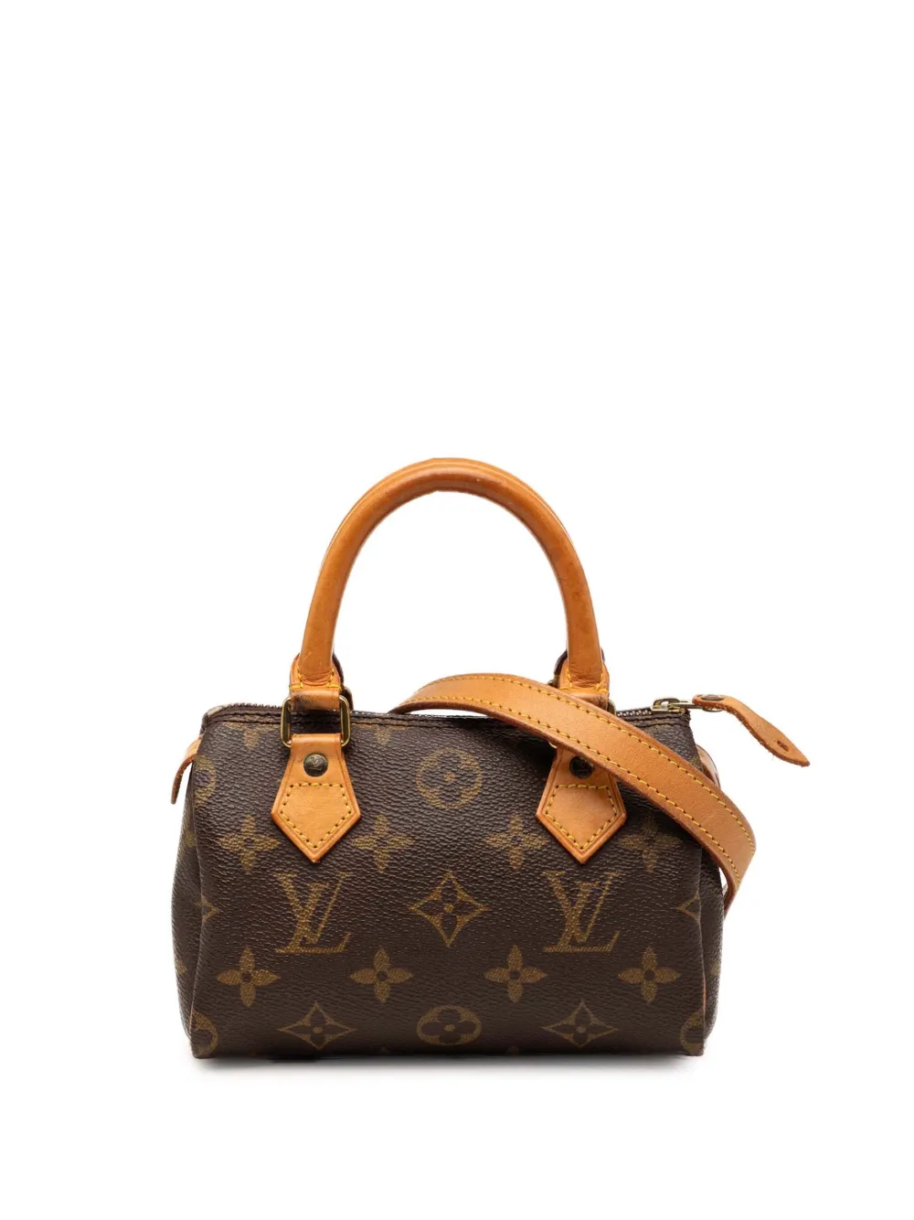 Louis Vuitton Pre-Owned 1993 Monogram Nano Speedy Bandouliere satchel - Marrone