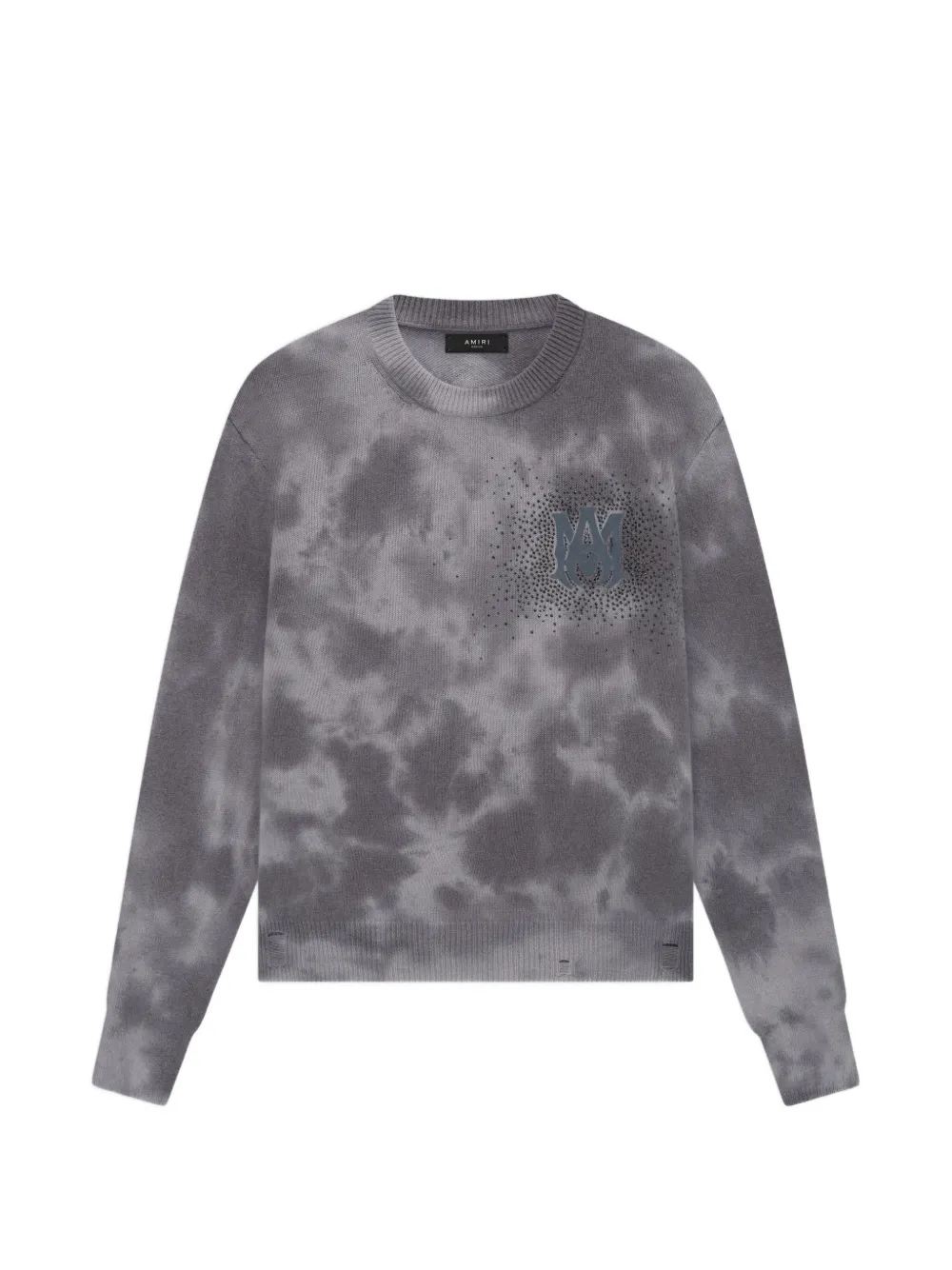 AMIRI crystal-embellished MA sweatshirt - Nero