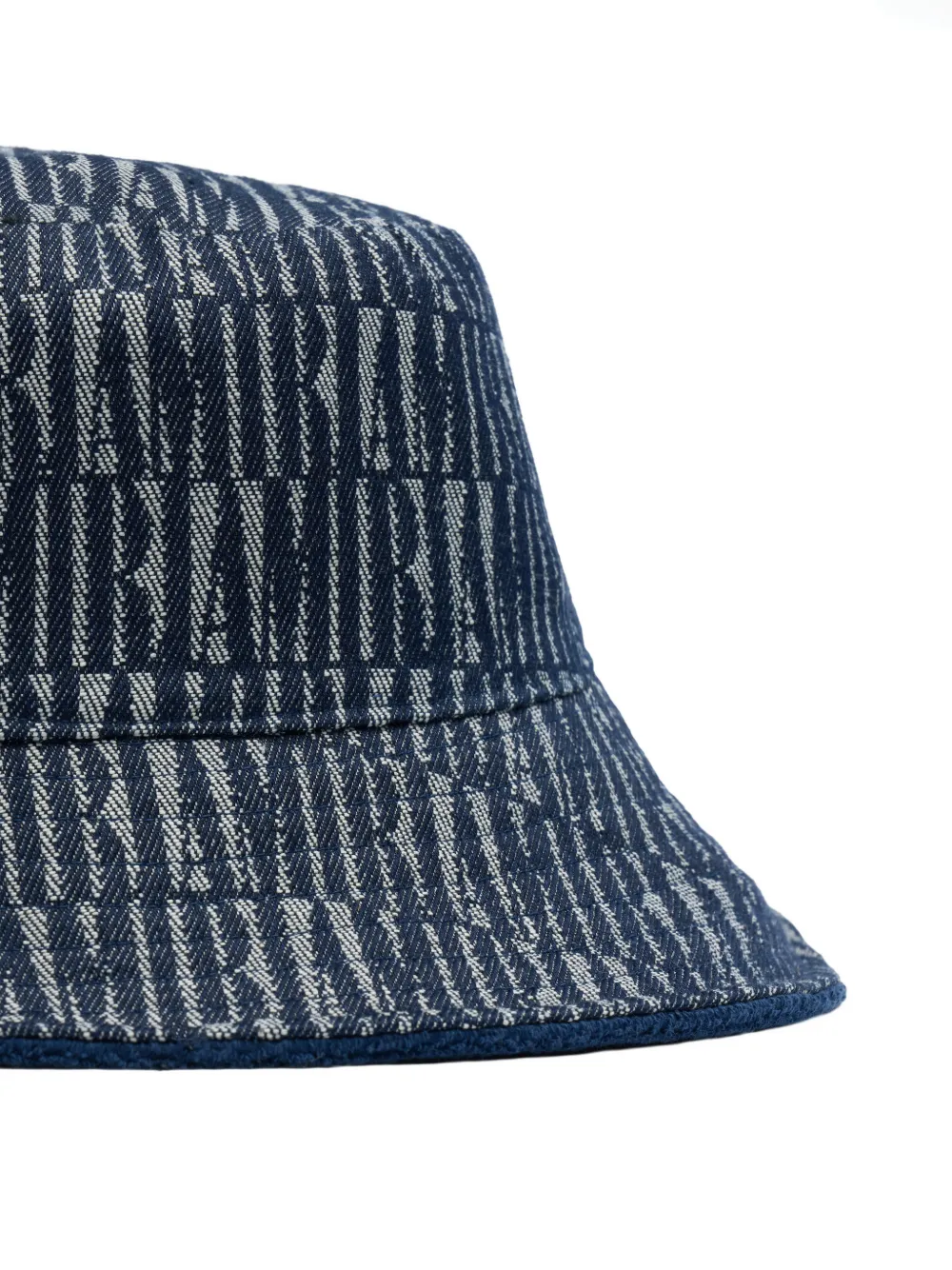 AMIRI Vissershoed met logo Blauw