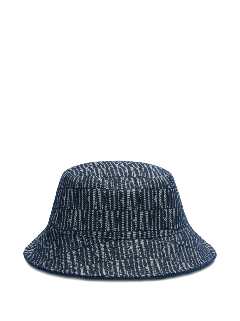 AMIRI jacquard-logo bucket hat - Blu