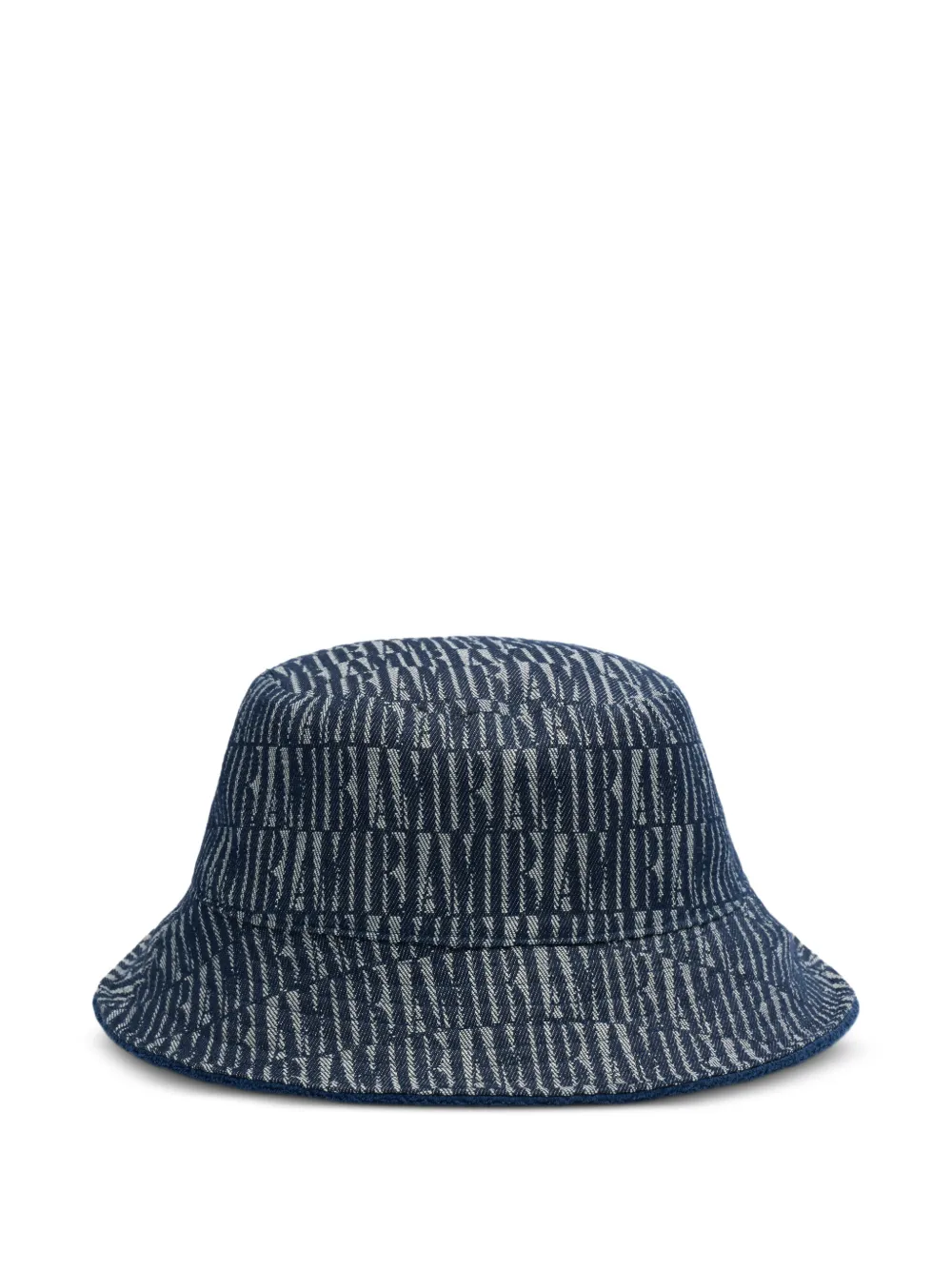 AMIRI jacquard-logo bucket hat - Blu