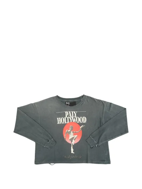 Paly Myra distressed graphic-print T-shirt