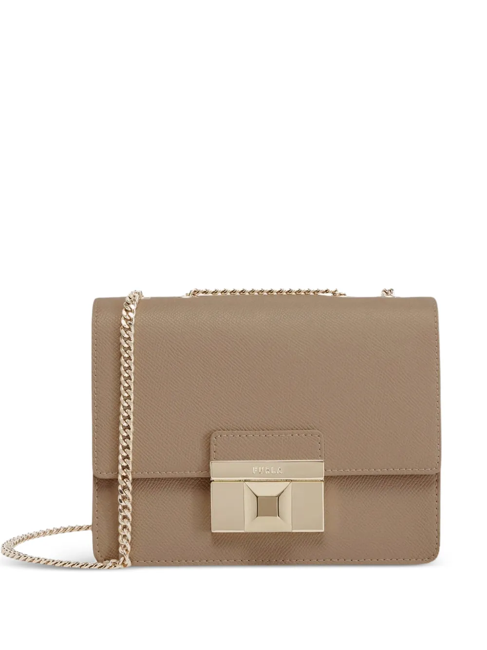 Furla mini Venere leather crossbody bag - Marrone