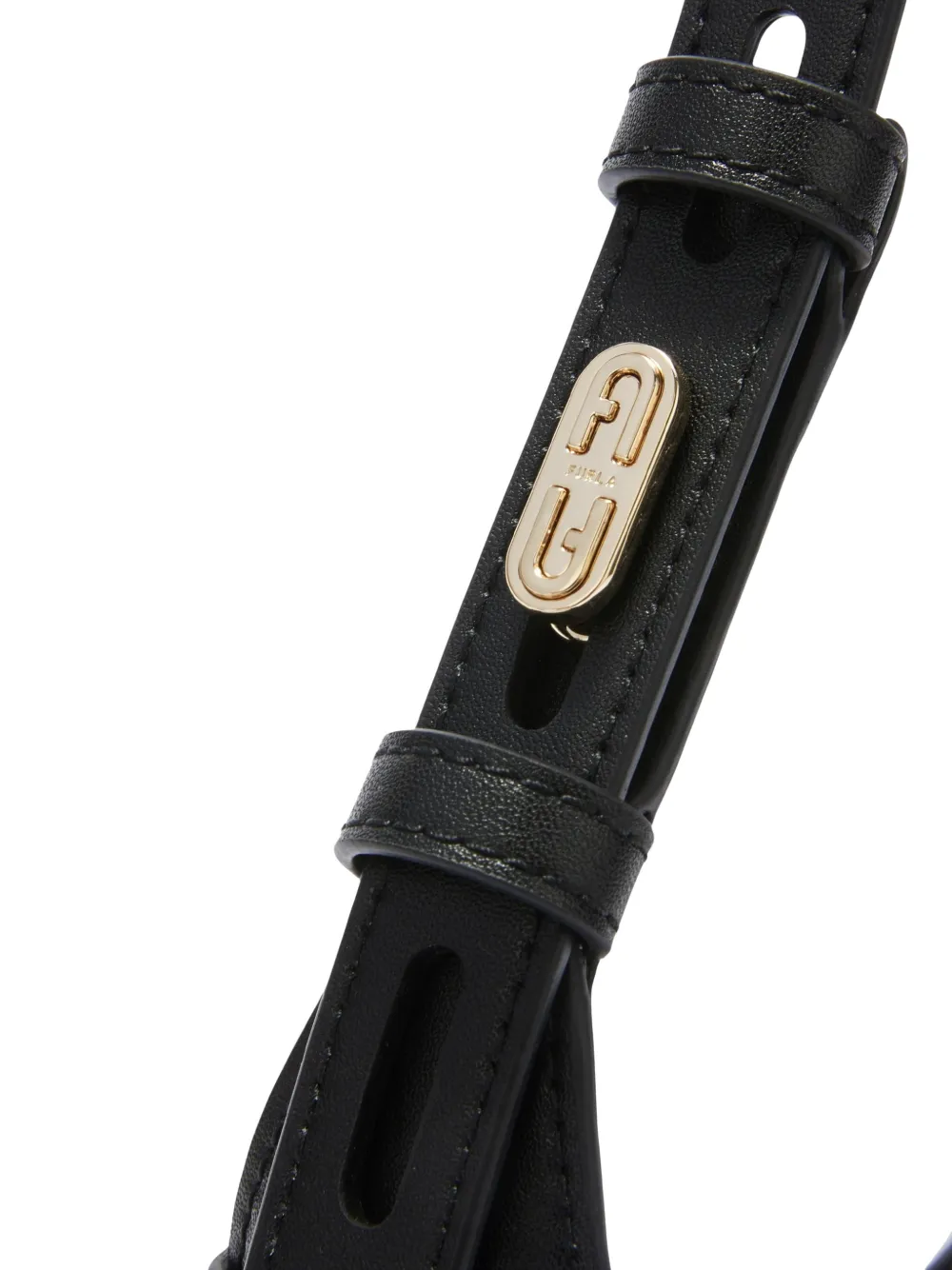 Furla Febe kleine schoudertas Zwart