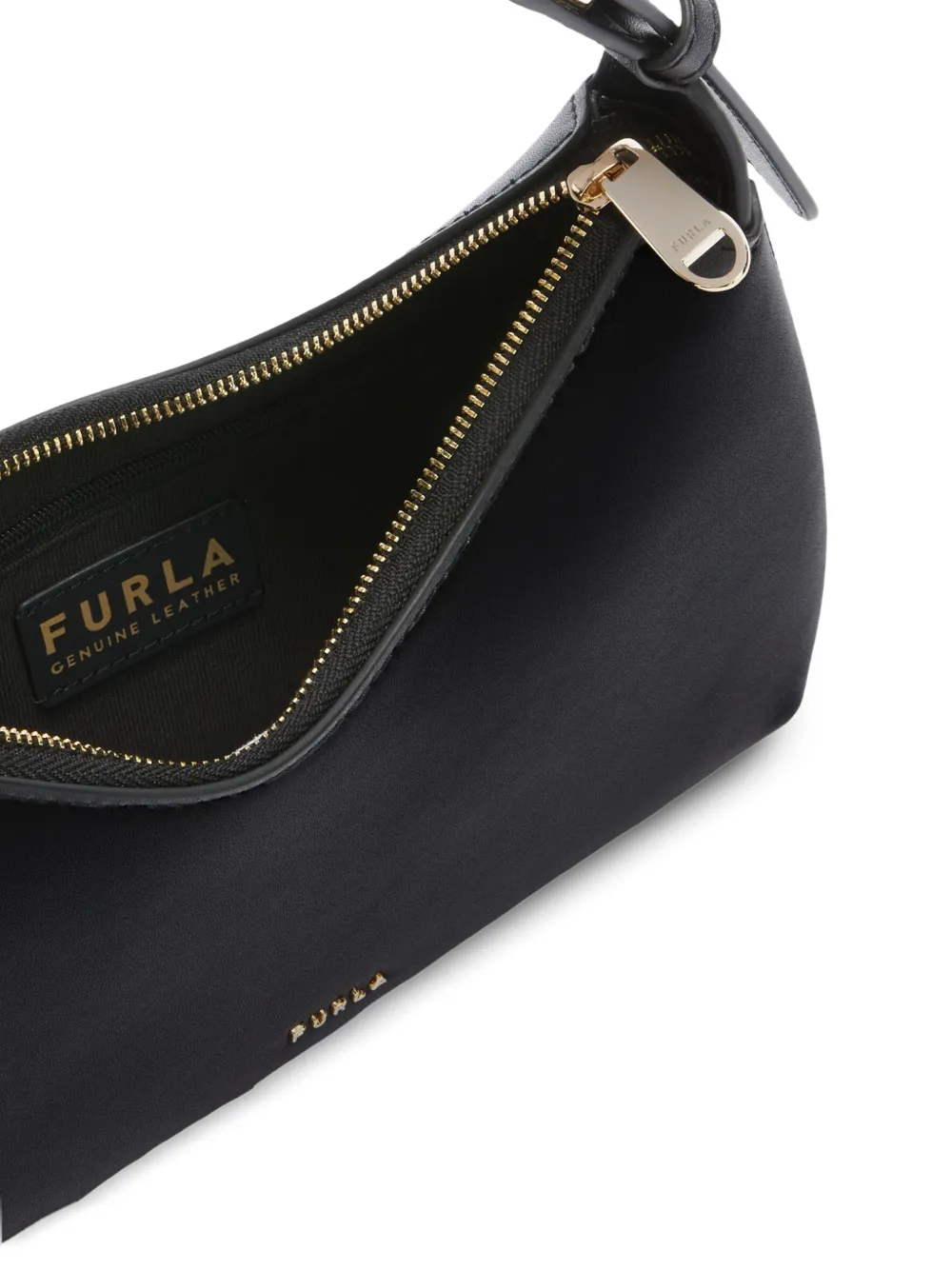 Furla Febe kleine schoudertas Zwart