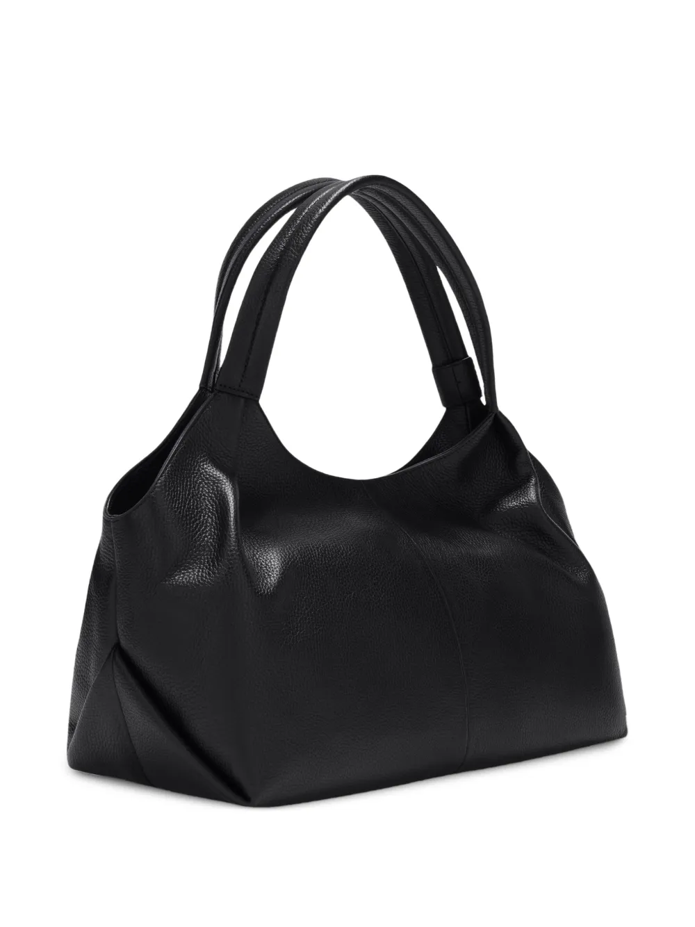Furla Planeta leren shopper Zwart