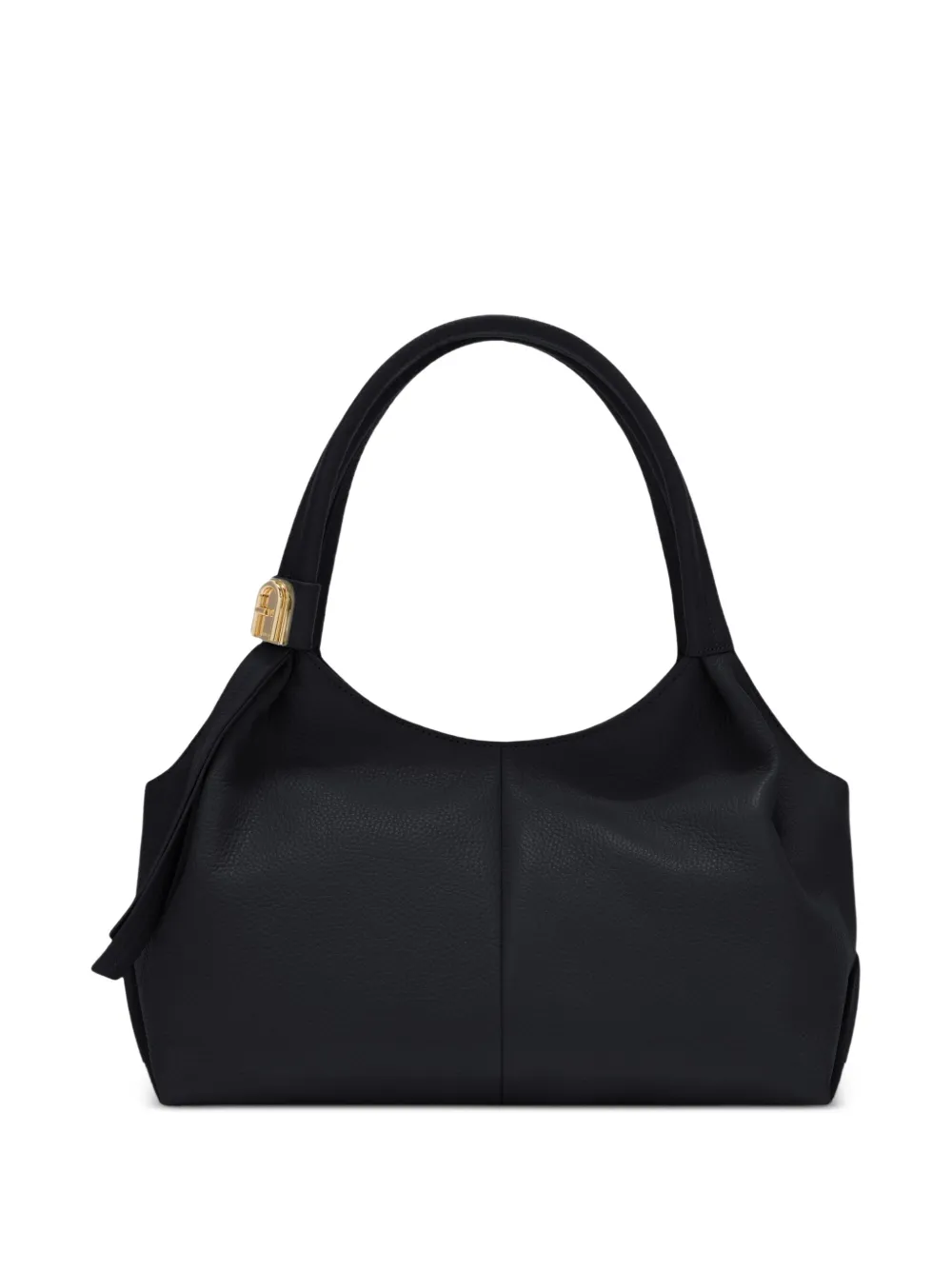 Furla medium Planeta logo-plaque shoulder bag - Nero