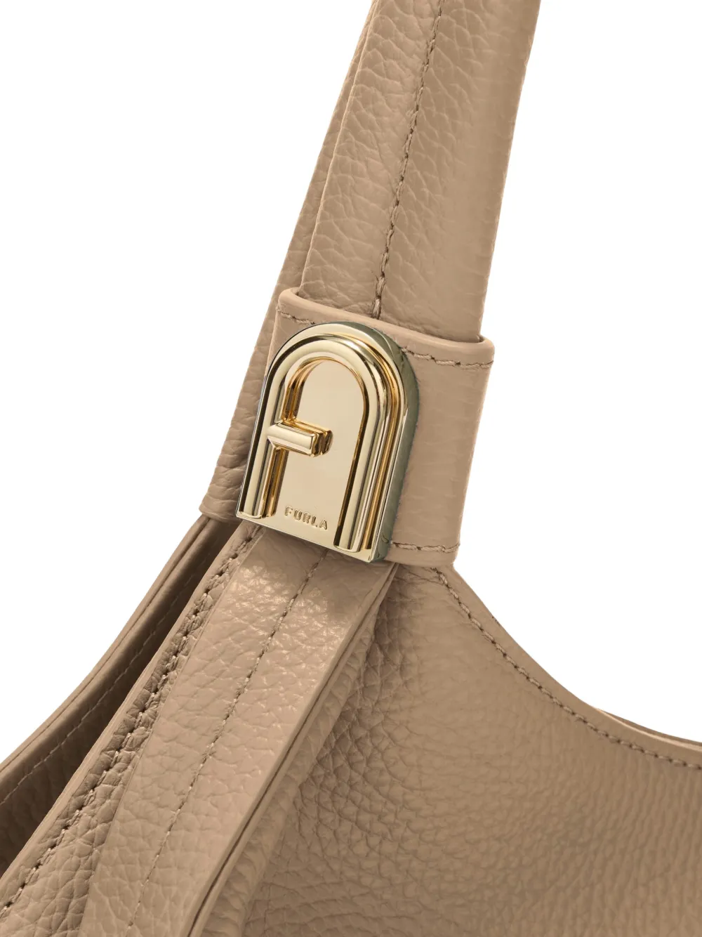 Furla Planeta medium leren shopper Bruin