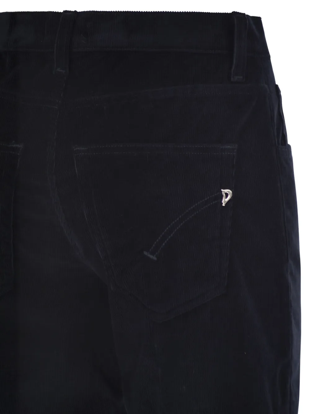 DONDUP Jacklyn jeans met ribfluwelen textuur Blauw