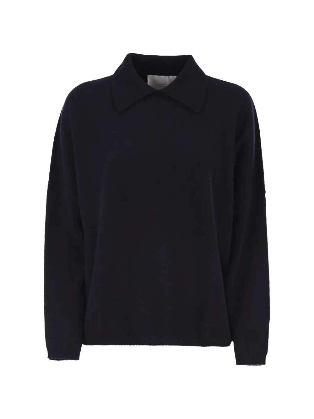 Vanisè cashmere polo top - Blu