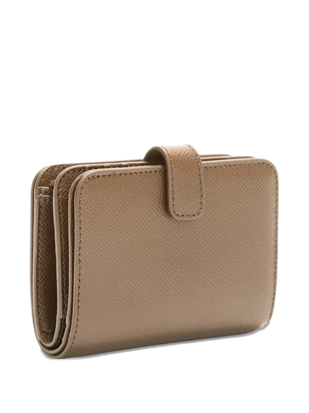 Furla medium Classic Compact leather wallet - Marrone