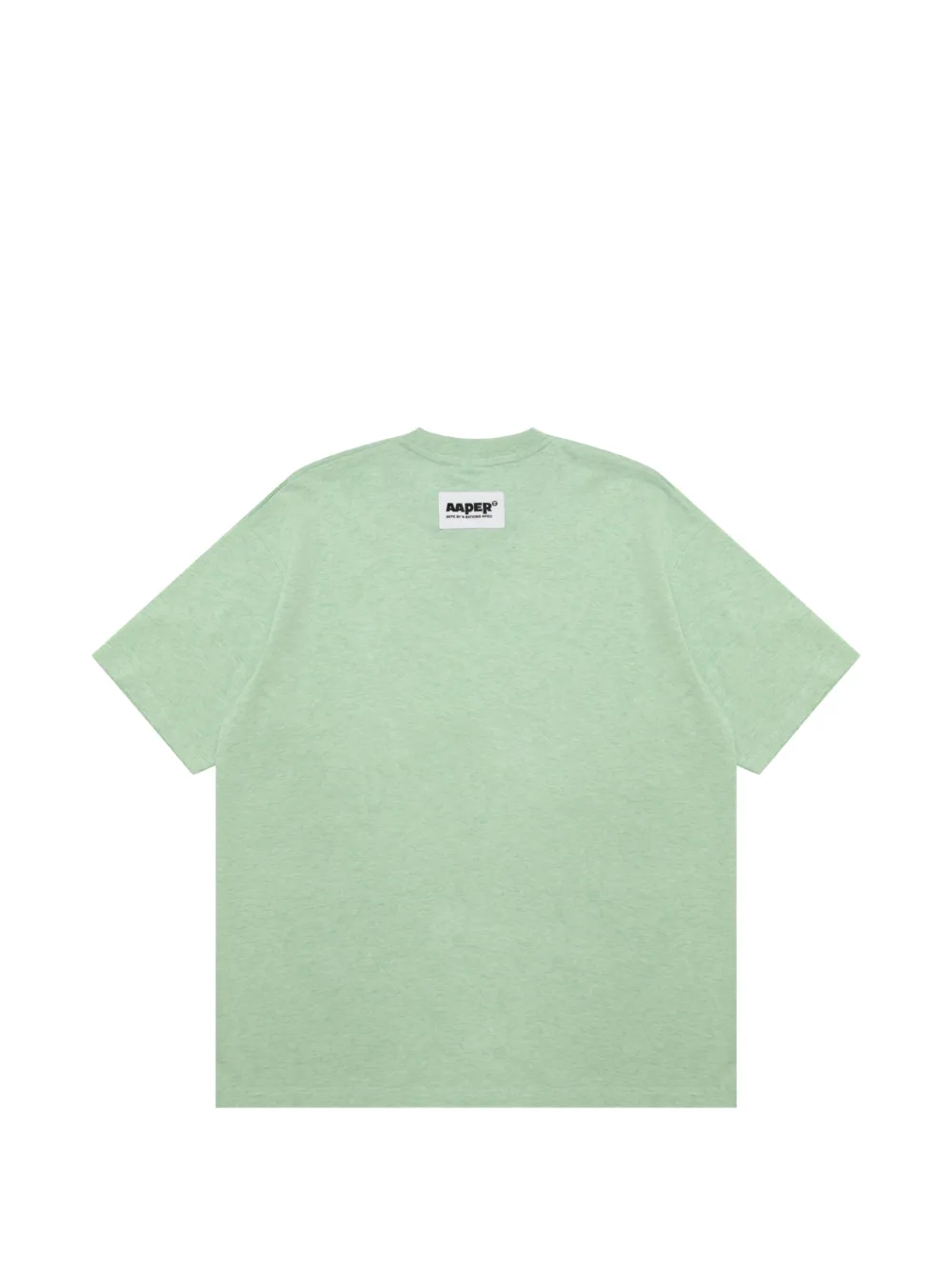 AAPE BY *A BATHING APE T-shirt met grafische print Groen