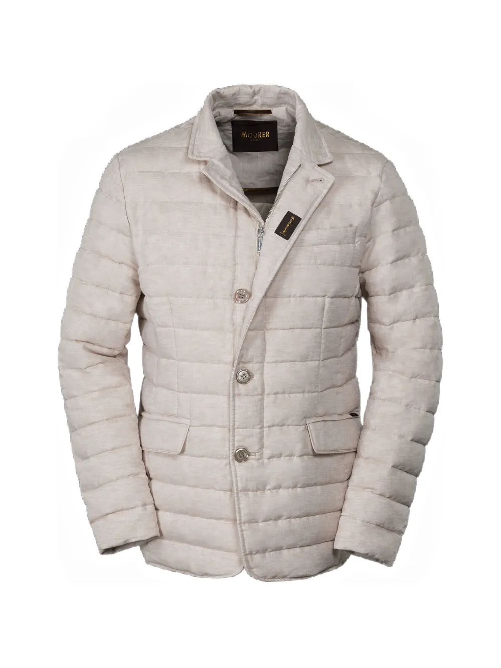 Moorer Zavyer padded jacket - Toni neutri