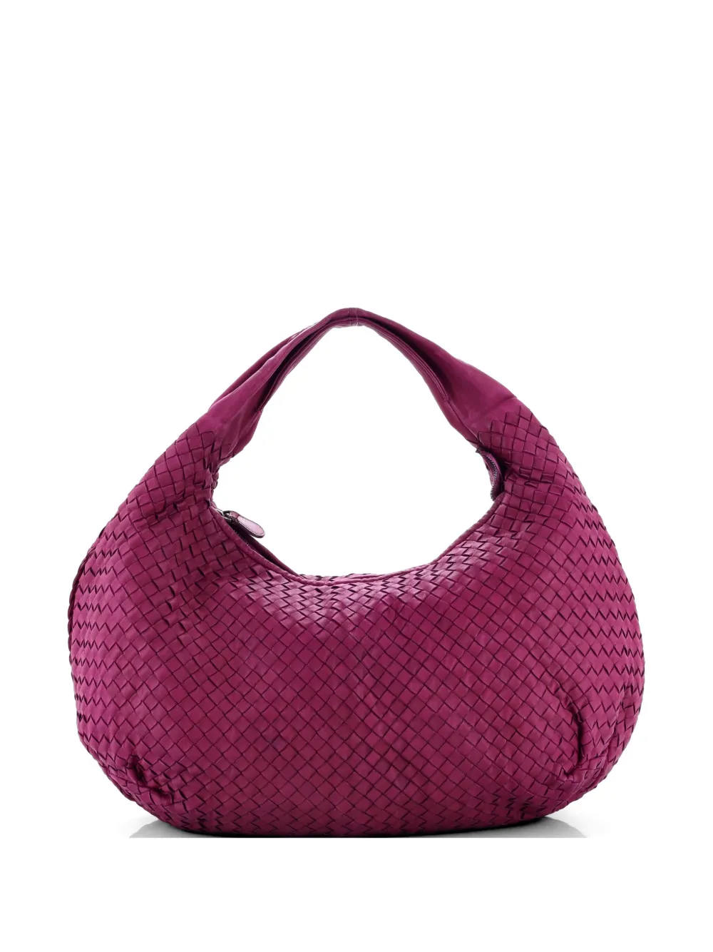 Bottega Veneta Pre-Owned Borsa passepartout Belly grande in nappa con design Intrecciato - Viola