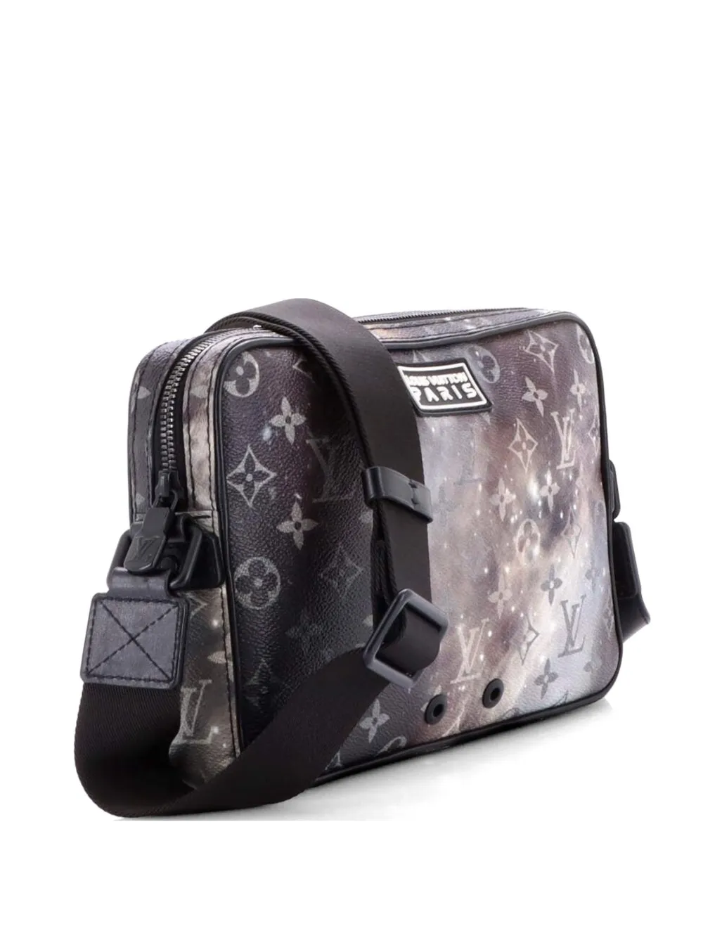 Louis Vuitton Pre-Owned Alpha Messenger Bag Limited Edition Monogram Galaxy Canvas crossbody bag - Nero