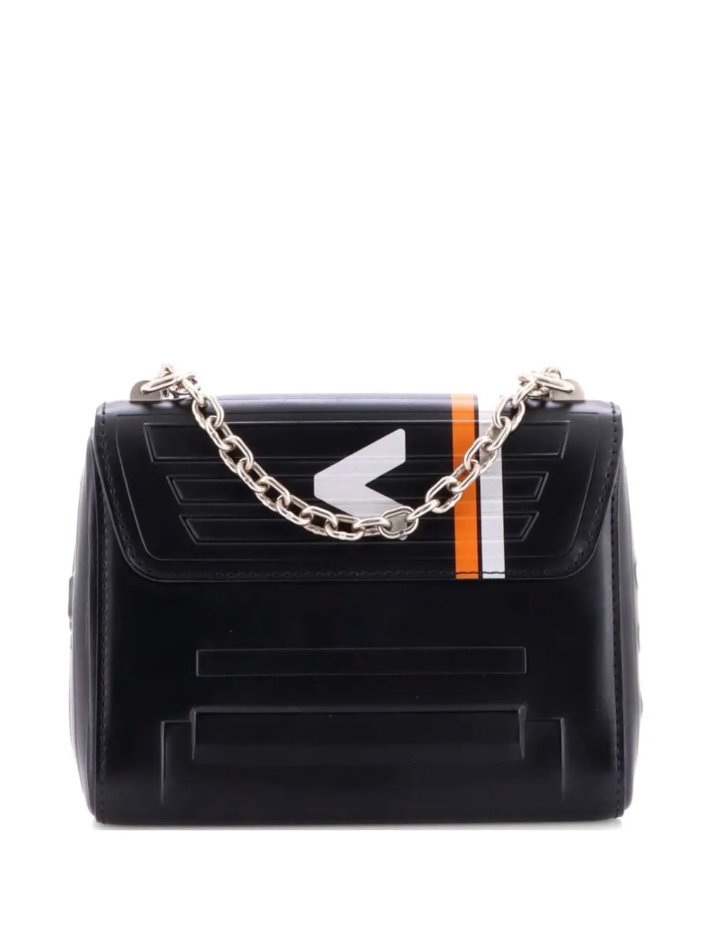 Louis Vuitton Pre-Owned Twist Handbag Limited Edition Embossed Epi Space Leather PM shoulder bag - Nero