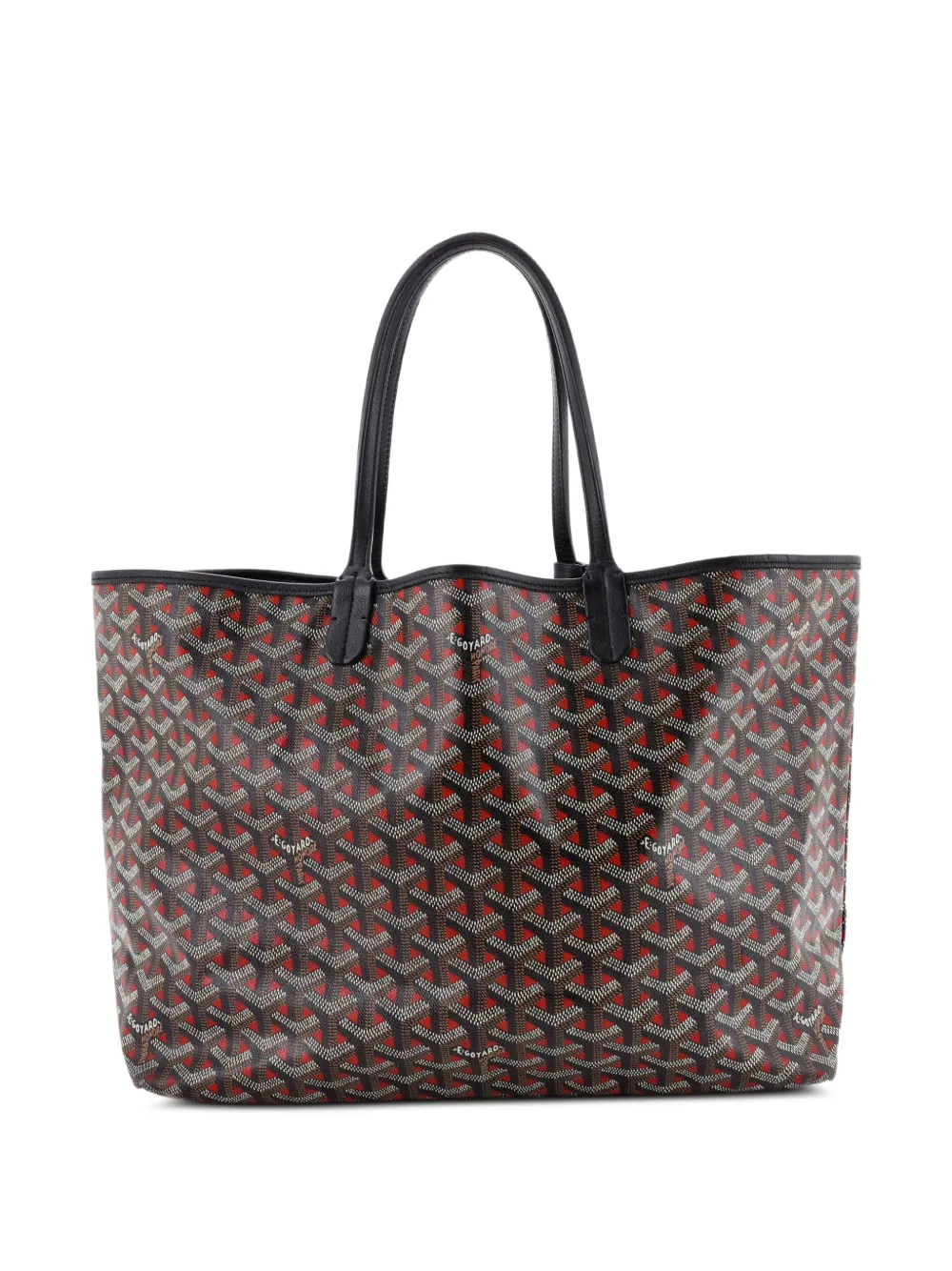 Goyard Pre-Owned Borsa tote Saint Louis Claire Voie PM in tela cerata - Rosso