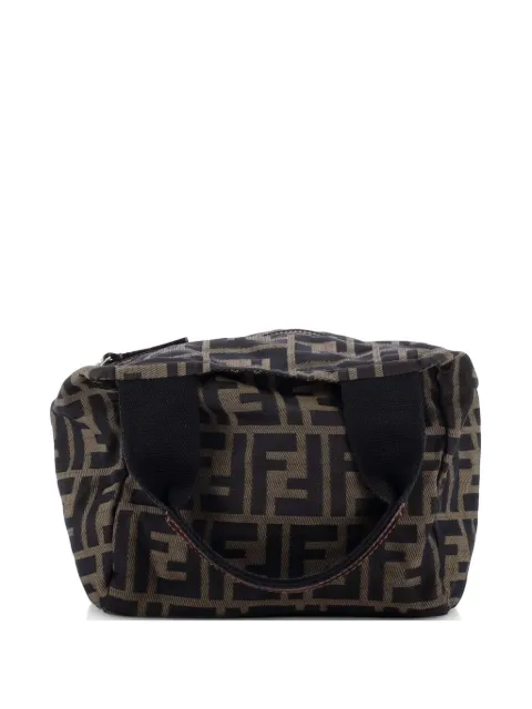 Fendi Pre-Owned Vintage 1925 Cosmetic Zucca Canvas Mini tote bag
