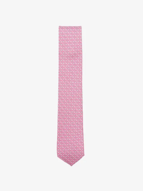 Ferragamo patterned tie