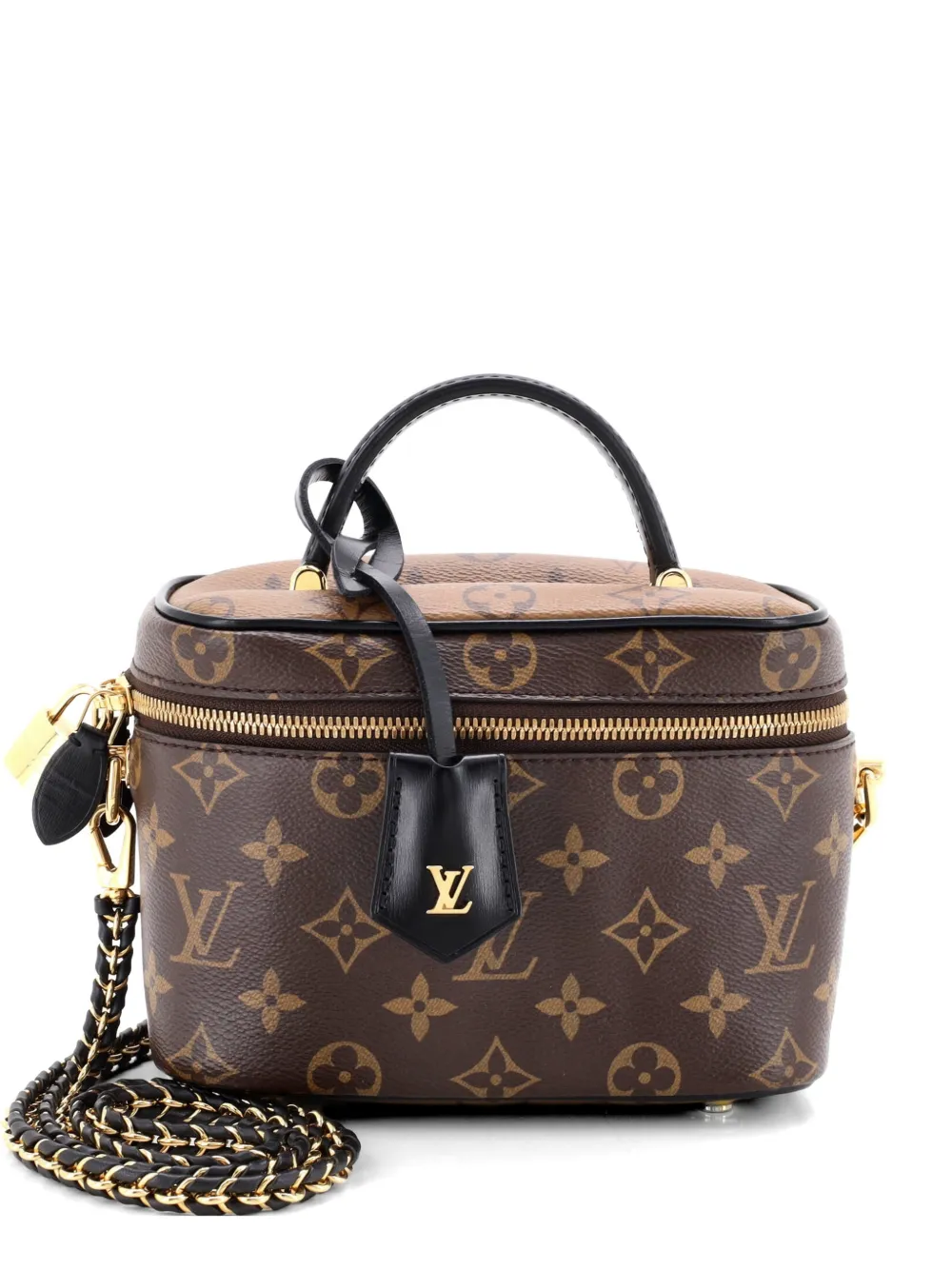 Louis Vuitton Pre-Owned Vanity Handbag Reverse Monogram Canvas PM satchel - Marrone
