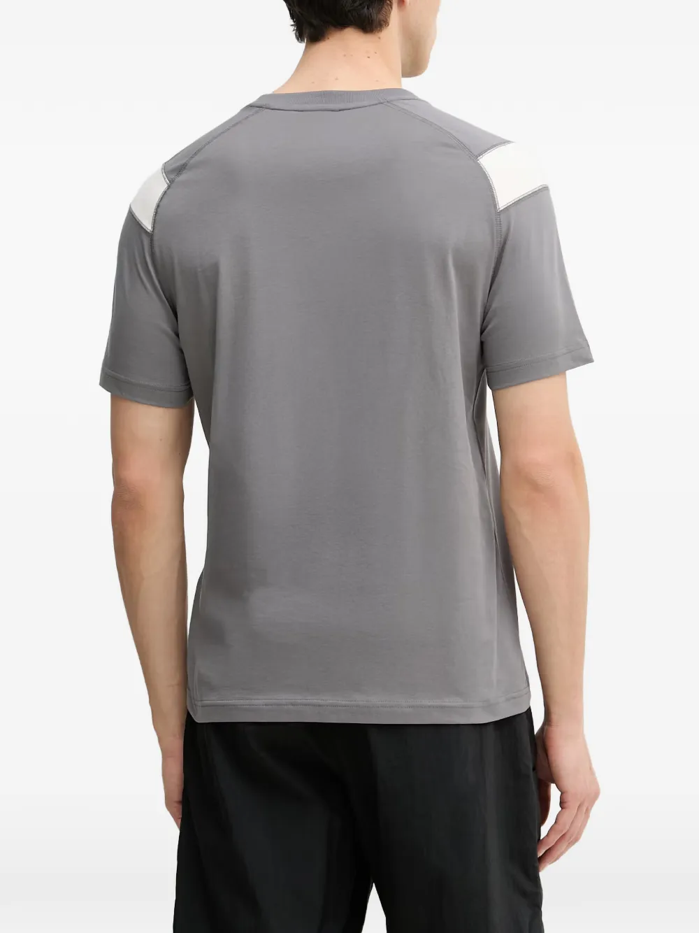 Ea7 Emporio Armani T-shirt met logoprint Grijs
