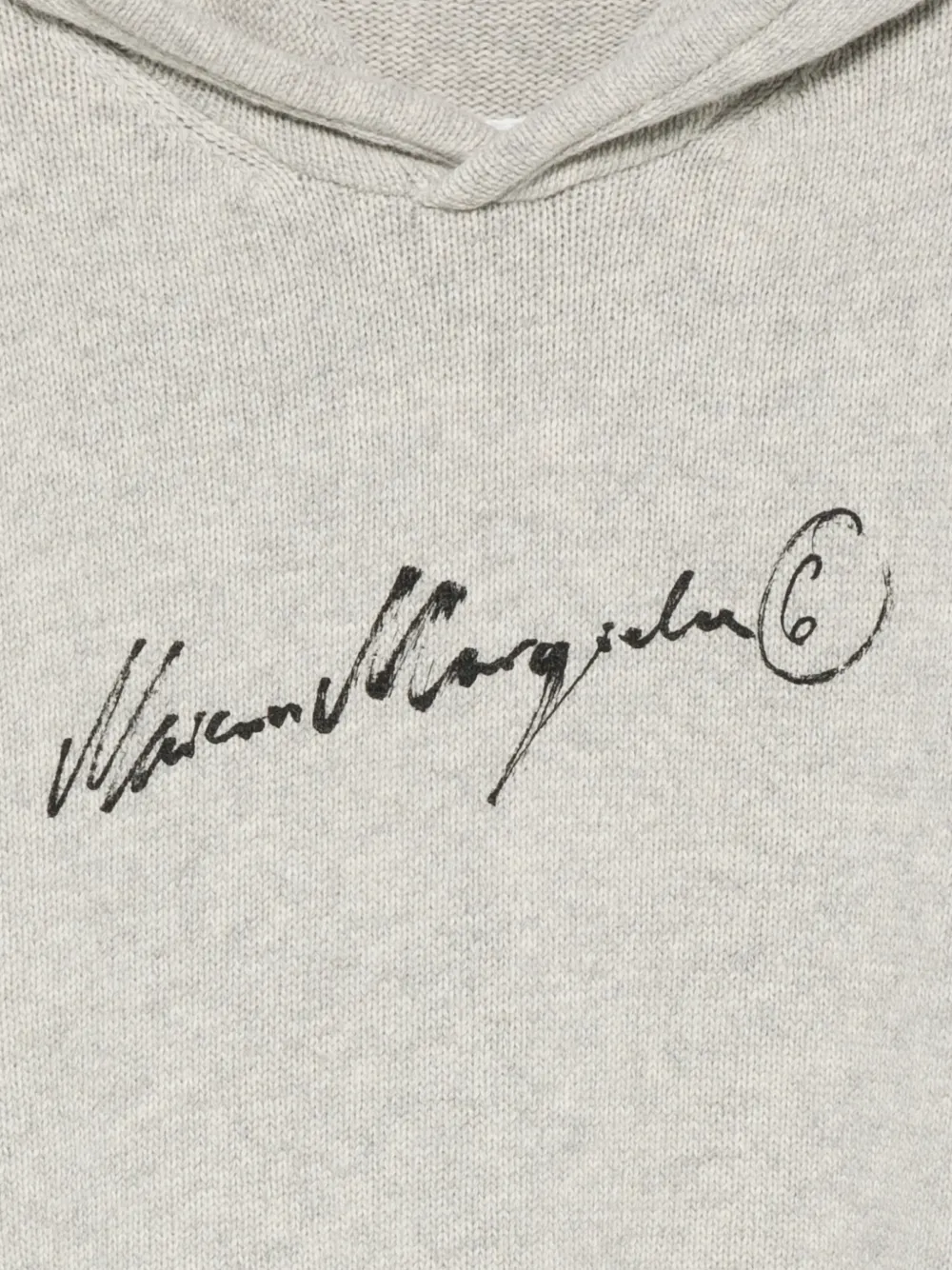 MM6 Maison Margiela Gebreide trui Grijs