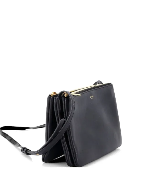 トリオ セリーヌバッグ ショルダー Celine Pre-Owned トリオ レザー