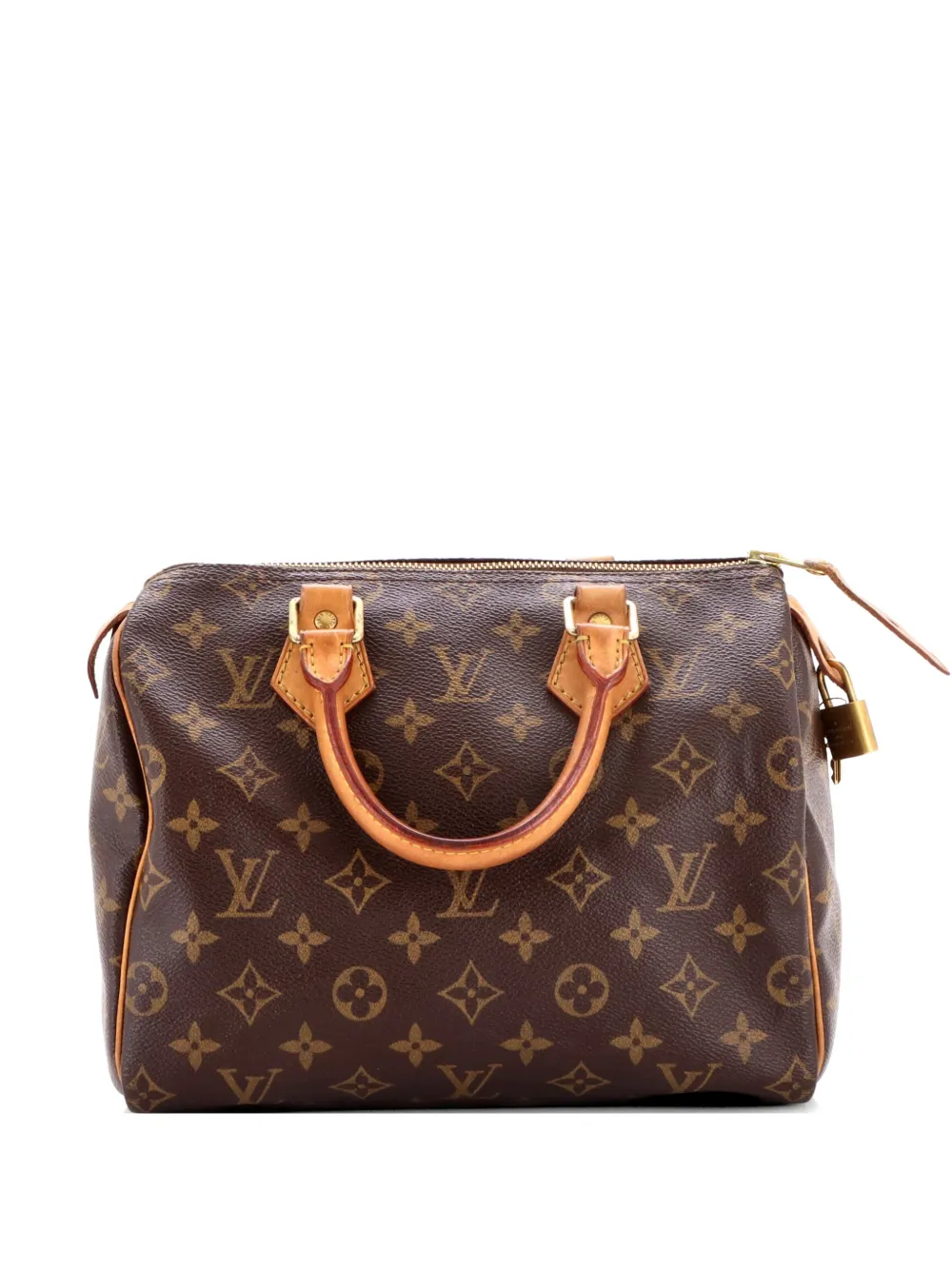Louis Vuitton Pre-Owned Speedy Handbag Monogram Canvas 25 satchel - Marrone