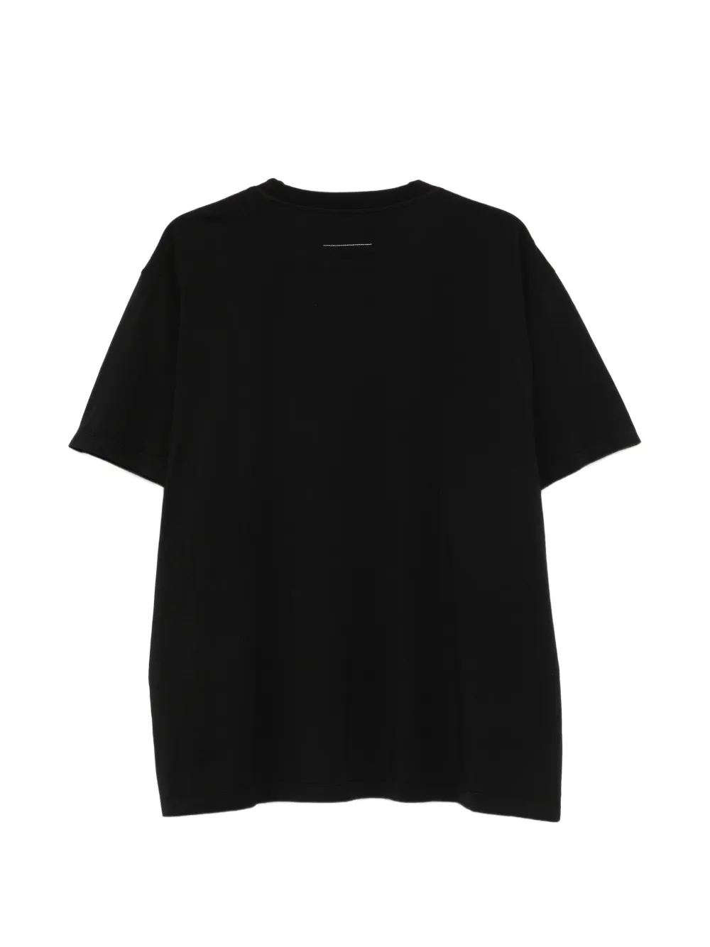 MM6 Maison Margiela T-shirt met logopatch Zwart