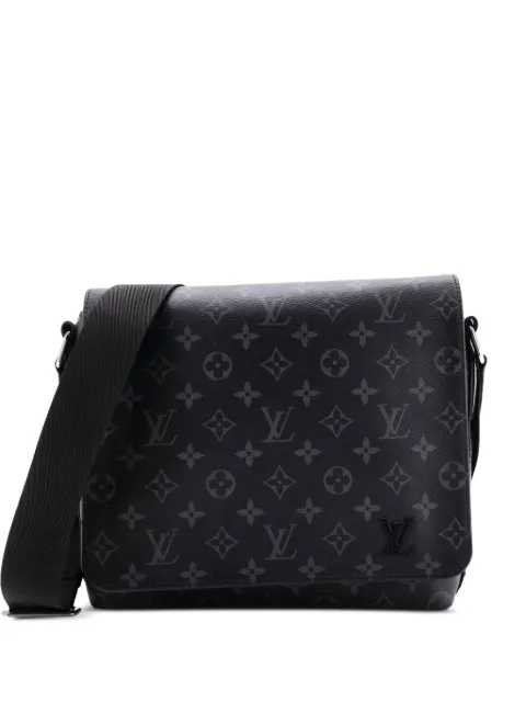 Louis Vuitton Pre-Owned bandolera District Messenger Bag de lona con motivo Monogram Eclipse PM