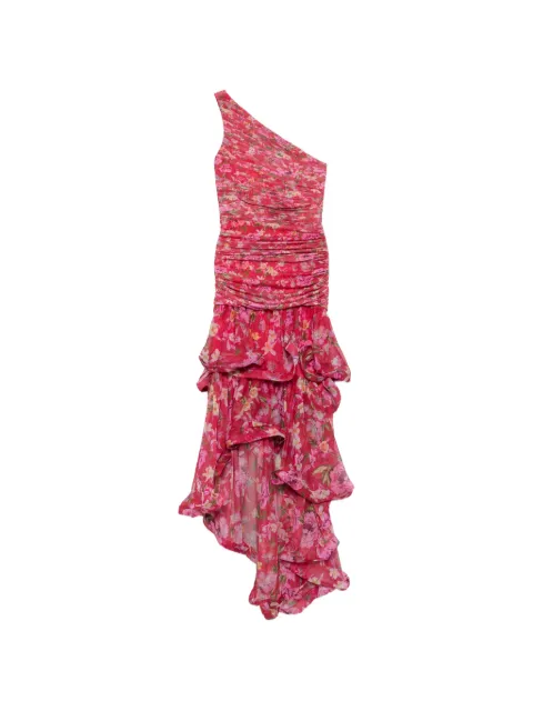 PatBO floral-print ruffled maxi dress