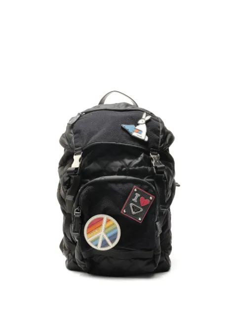 Prada Pre-Owned 2017-2019 Customizable Patch backpack