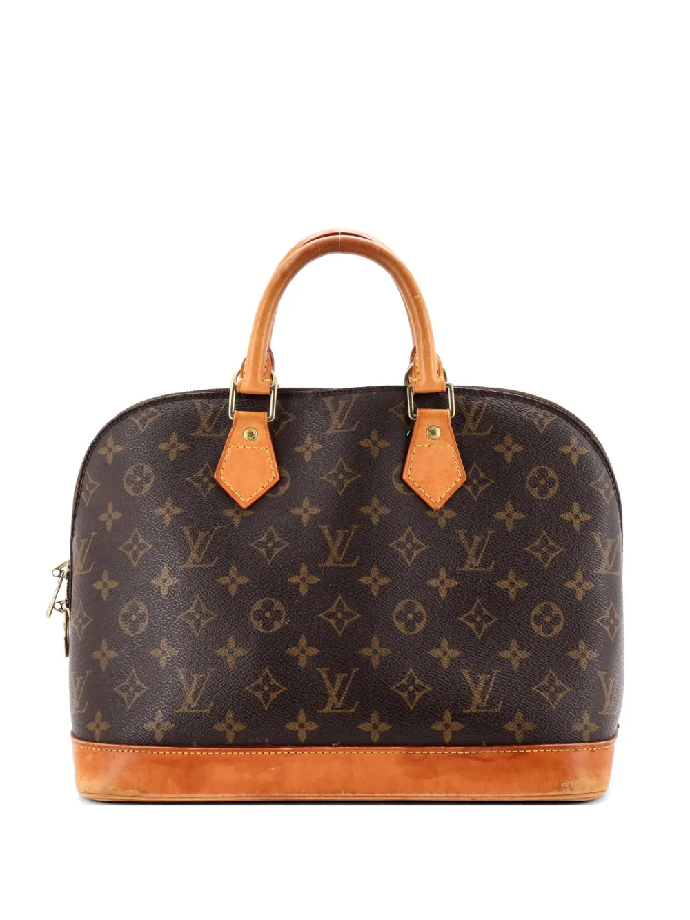 Louis Vuitton Pre-Owned Borsa a mano Alma PM in tela con monogramma - Marrone