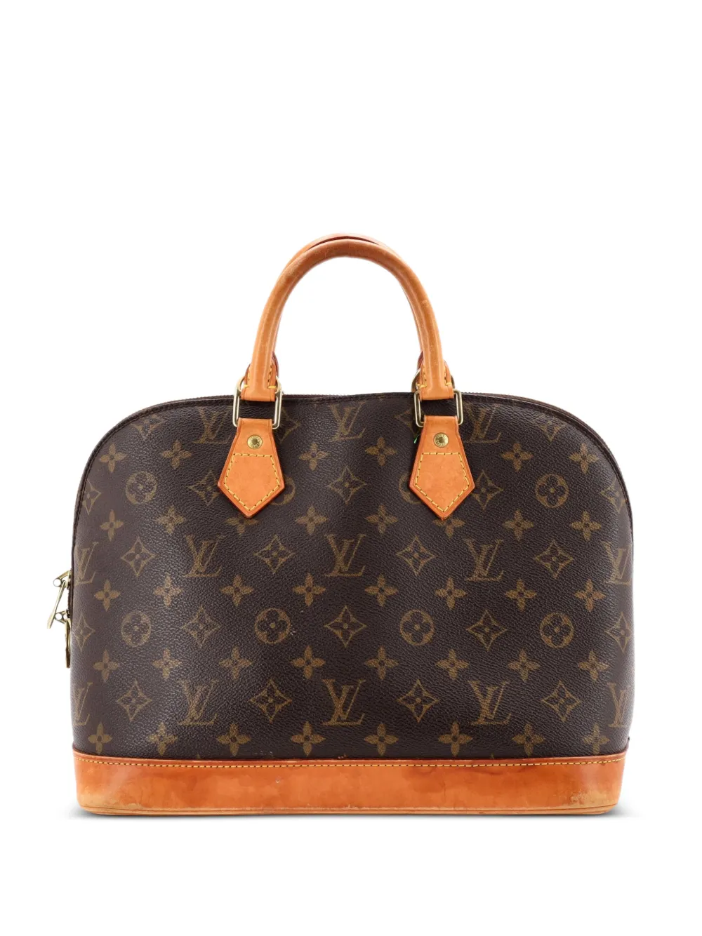 Louis Vuitton Pre-Owned Borsa a mano Alma PM in tela con monogramma - Marrone