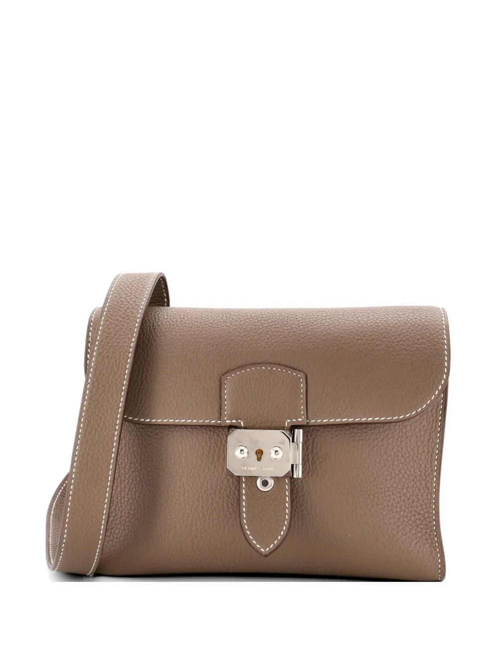 Hermès Pre-Owned Sac a Depeches Messenger Bag Togo 21 crossbody bag - Grigio