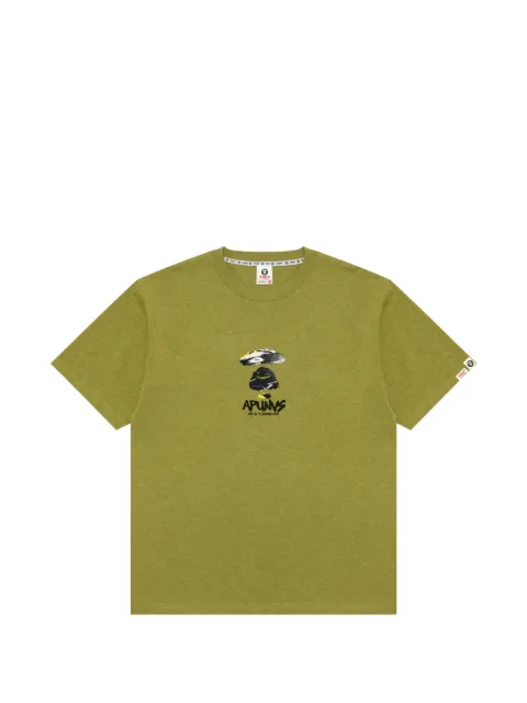 AAPE BY *A BATHING APE® logo-patch T-shirt