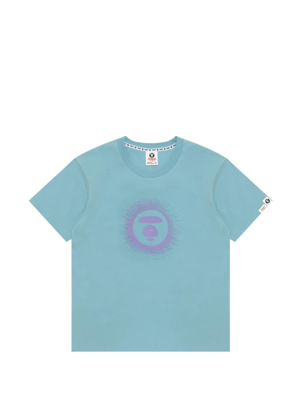 AAPE BY *A BATHING APE® ロゴ Tシャツ | ブルー | FARFETCH JP