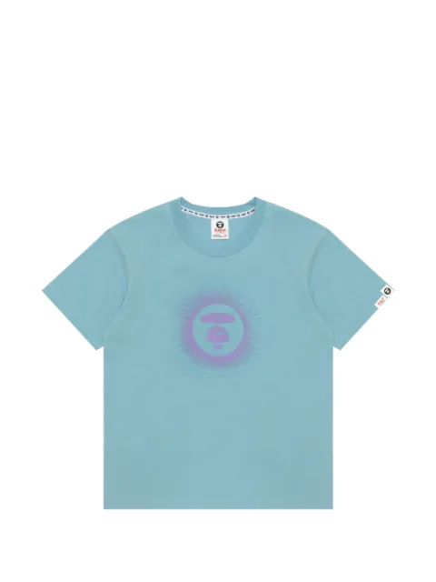 AAPE BY *A BATHING APE® logo-patch T-shirt