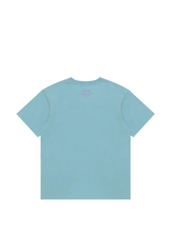 AAPE BY *A BATHING APE® ロゴ Tシャツ | ブルー | FARFETCH JP