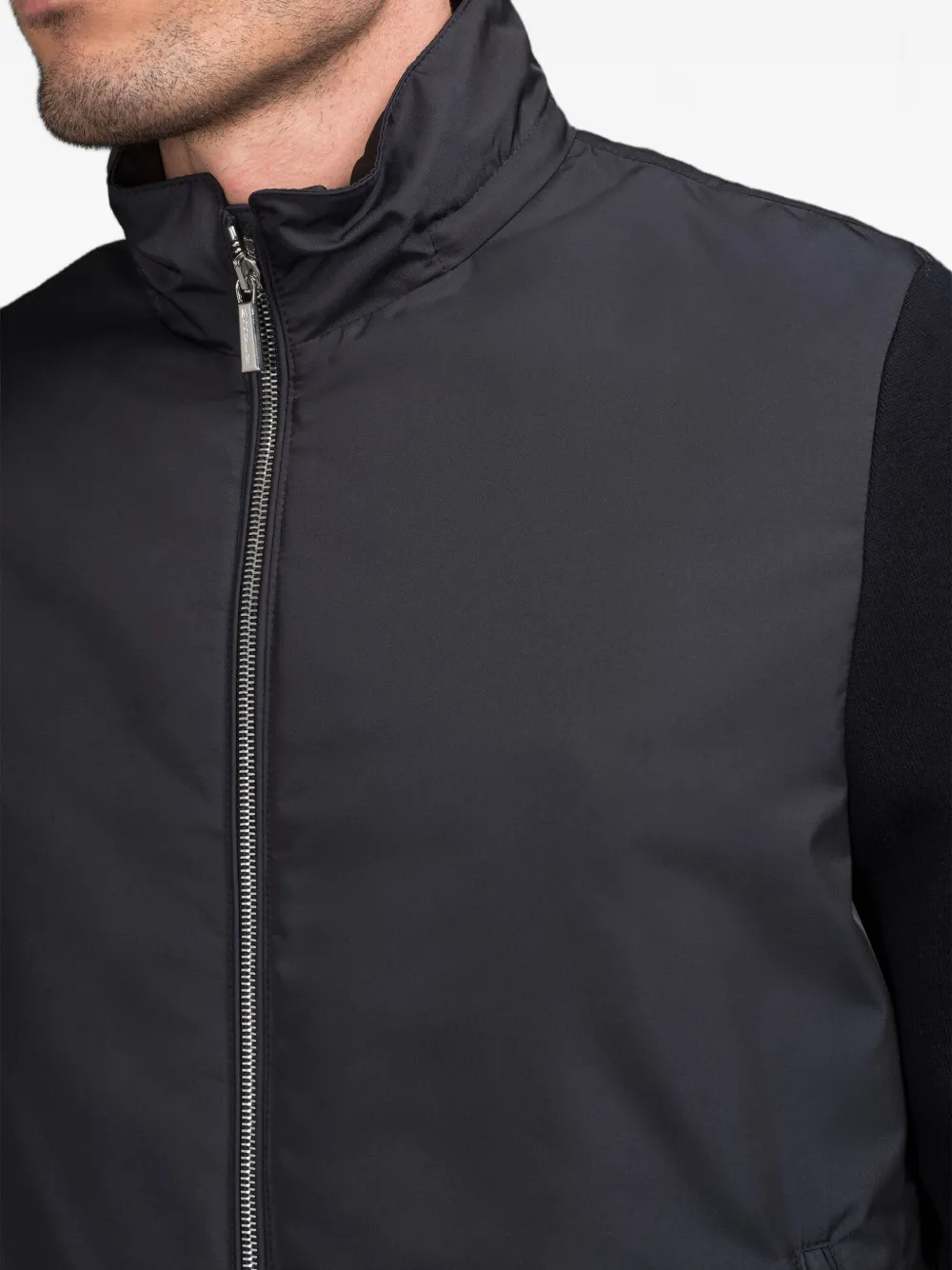Moorer Salmon lichtgewicht jack Blauw