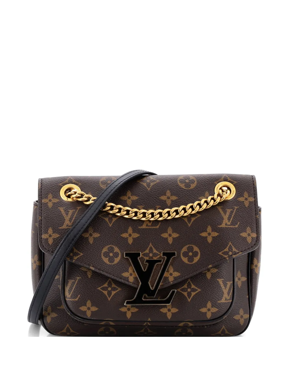Louis Vuitton Pre-Owned Passy Handbag Monogram Canvas crossbody bag - Marrone