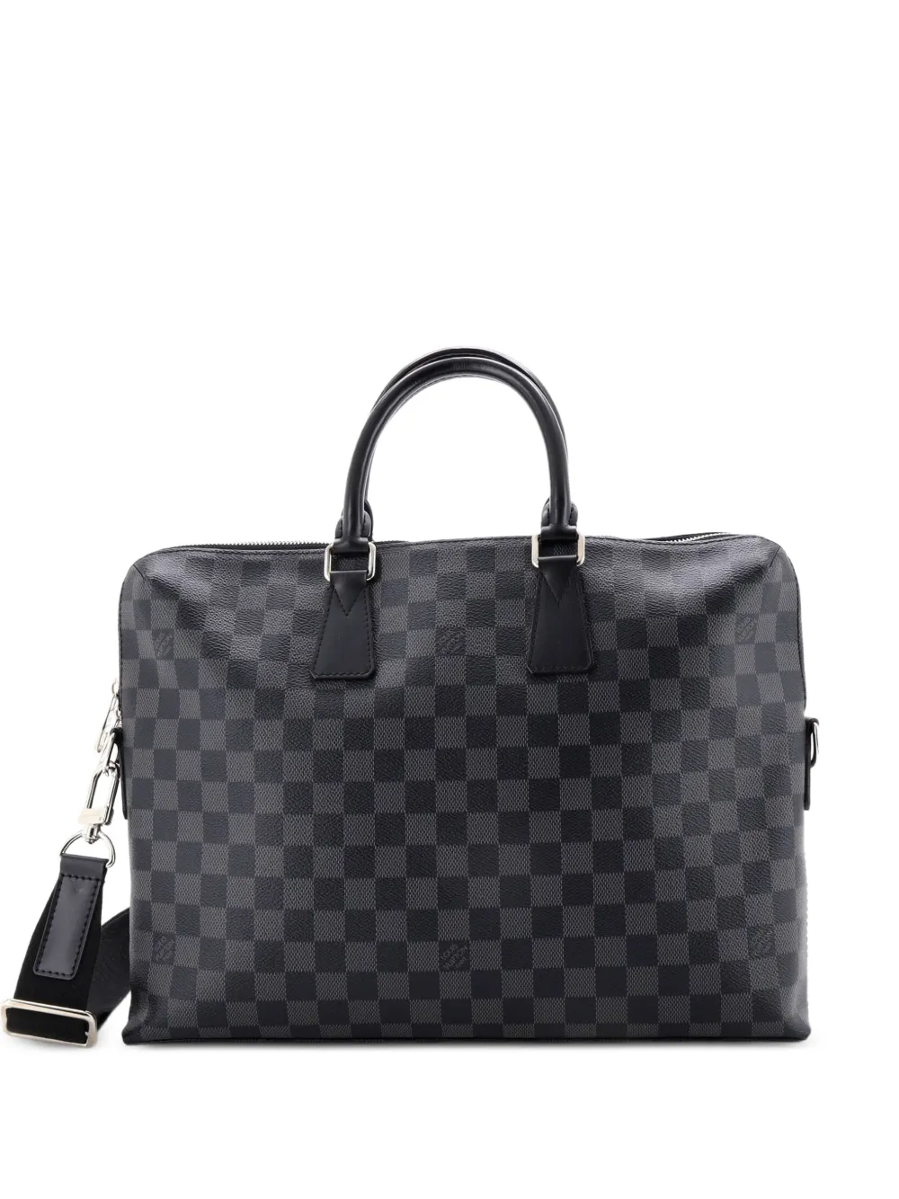 Louis Vuitton Pre-Owned Portadocumenti Jour in tela Damier Graphite - Nero