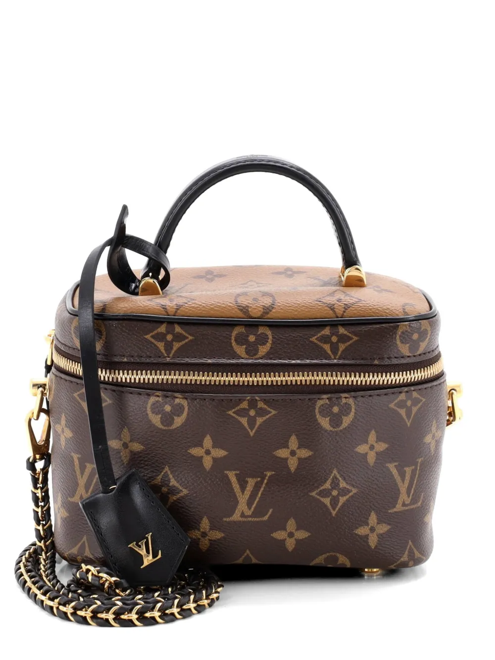 Louis Vuitton Pre-Owned Vanity Handbag Reverse Monogram Canvas PM satchel - Braun