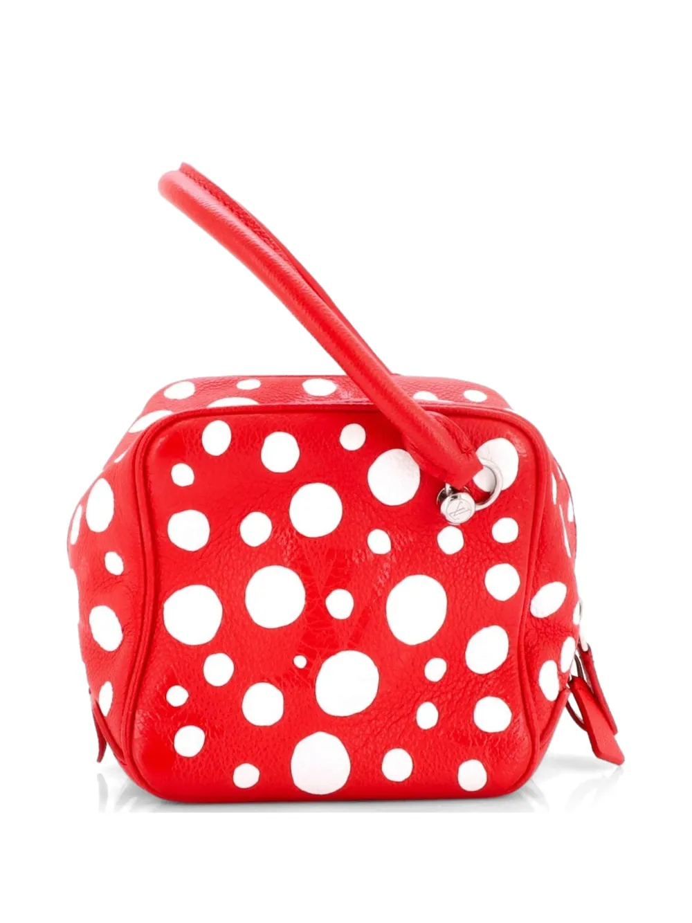  Louis Vuitton Pre-owned Sac à Main Square Bag Yayoi Kusama Infinity Dots Monogram Empreinte Giant - Rouge 