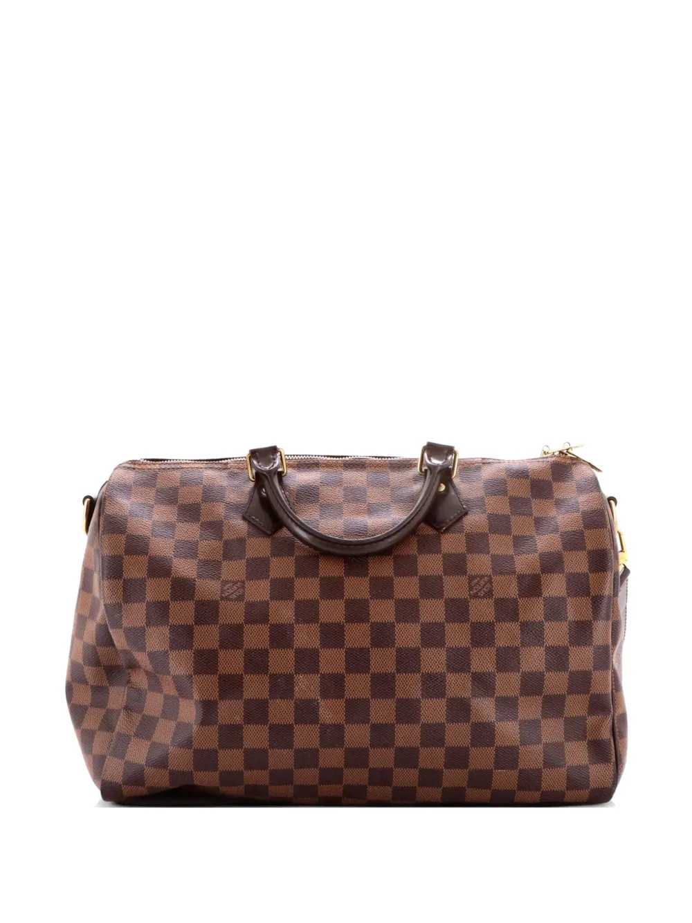 Louis Vuitton Pre-Owned Speedy Bandouliere Bag Damier 35 satchel - Marrone