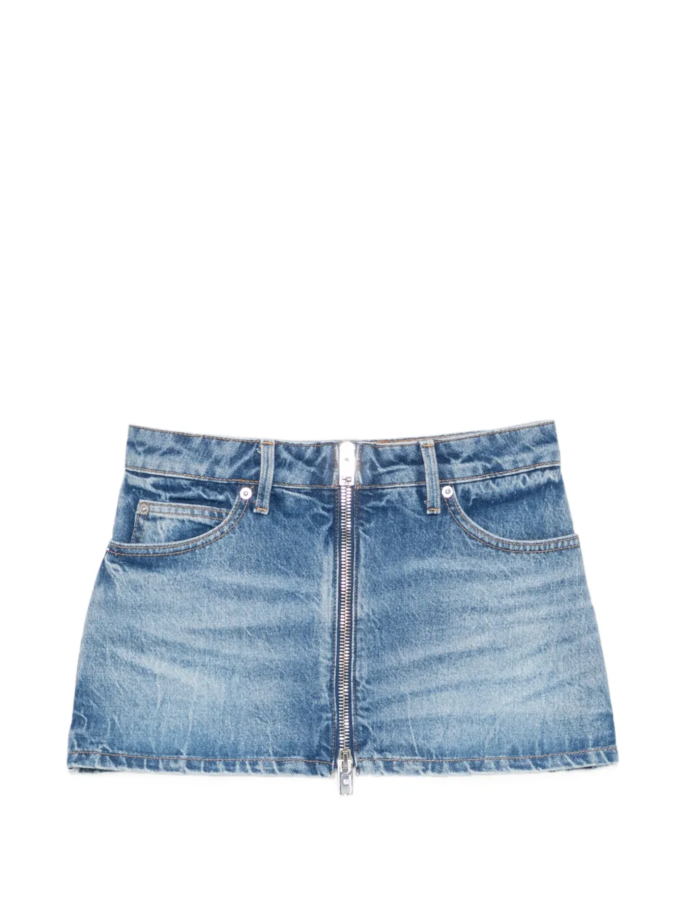 Alexander Wang zip-front skort - Blu