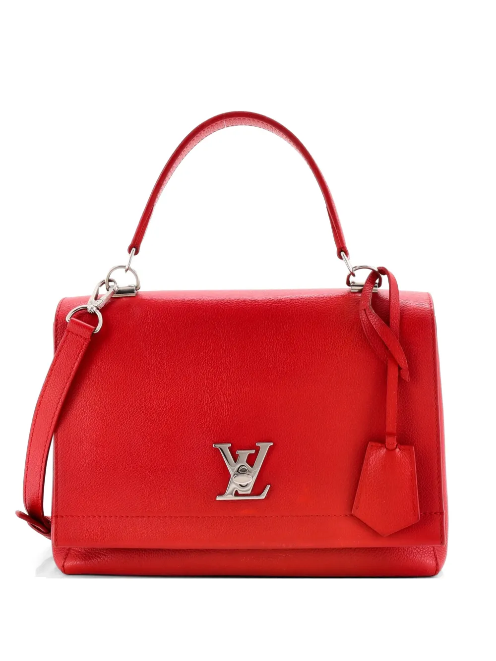 Louis Vuitton Pre-Owned Lockme II Handbag Leather satchel - Rosso