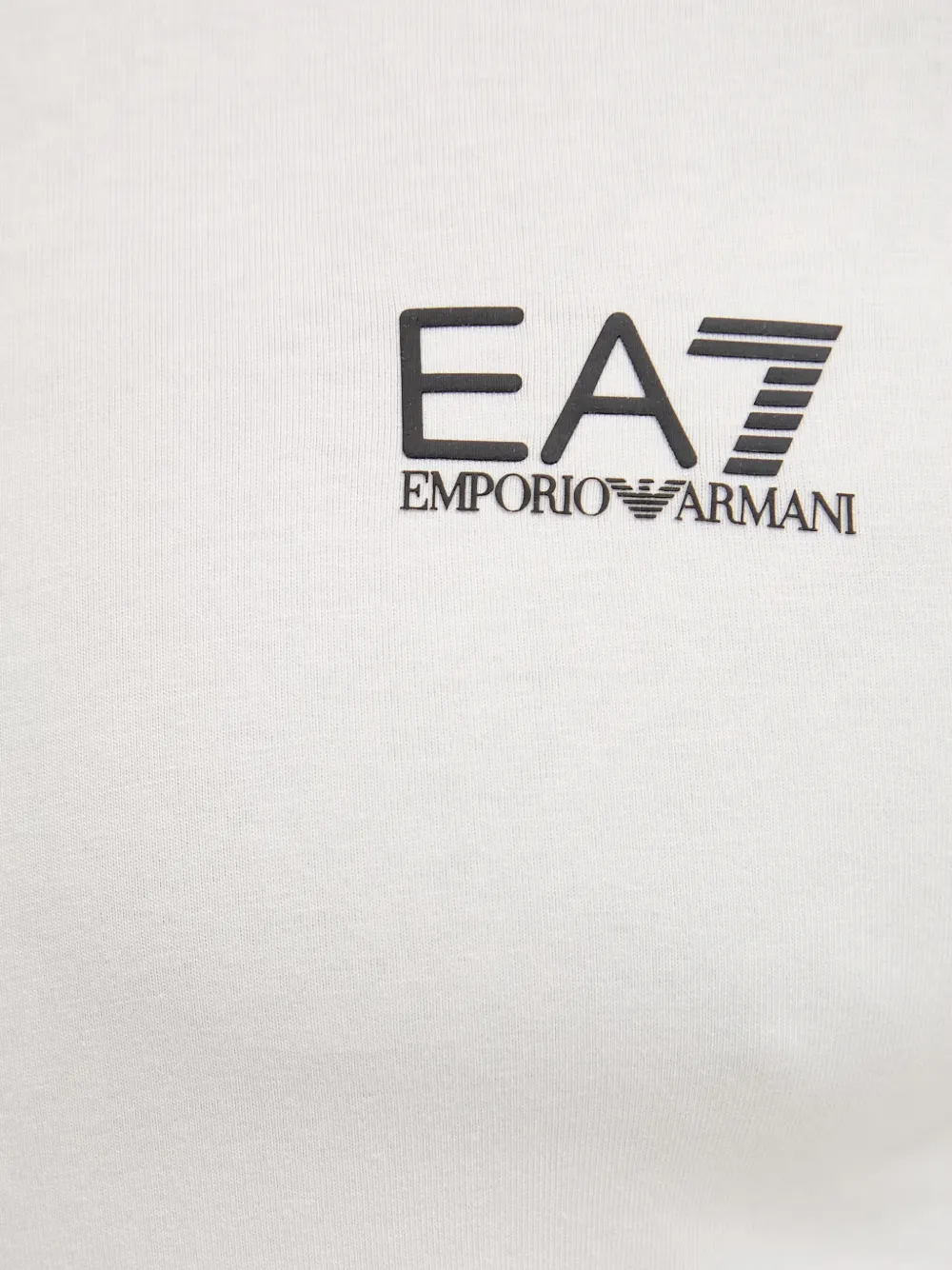 Ea7 Emporio Armani logo-print short-sleeve T-shirt Wit