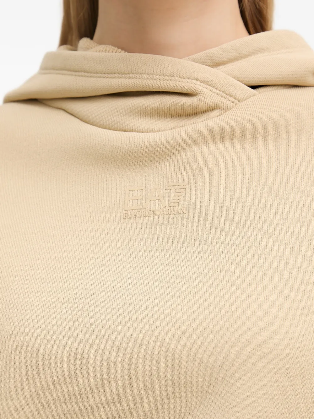 Ea7 Emporio Armani Fullness Vigor7 hoodie Beige