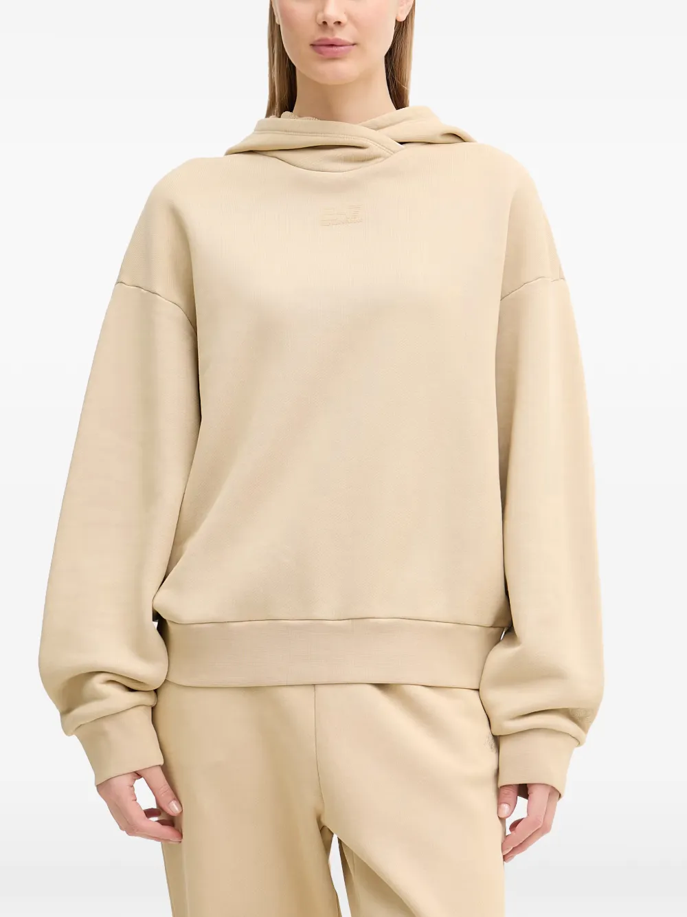 Ea7 Emporio Armani Fullness Vigor7 hoodie Beige